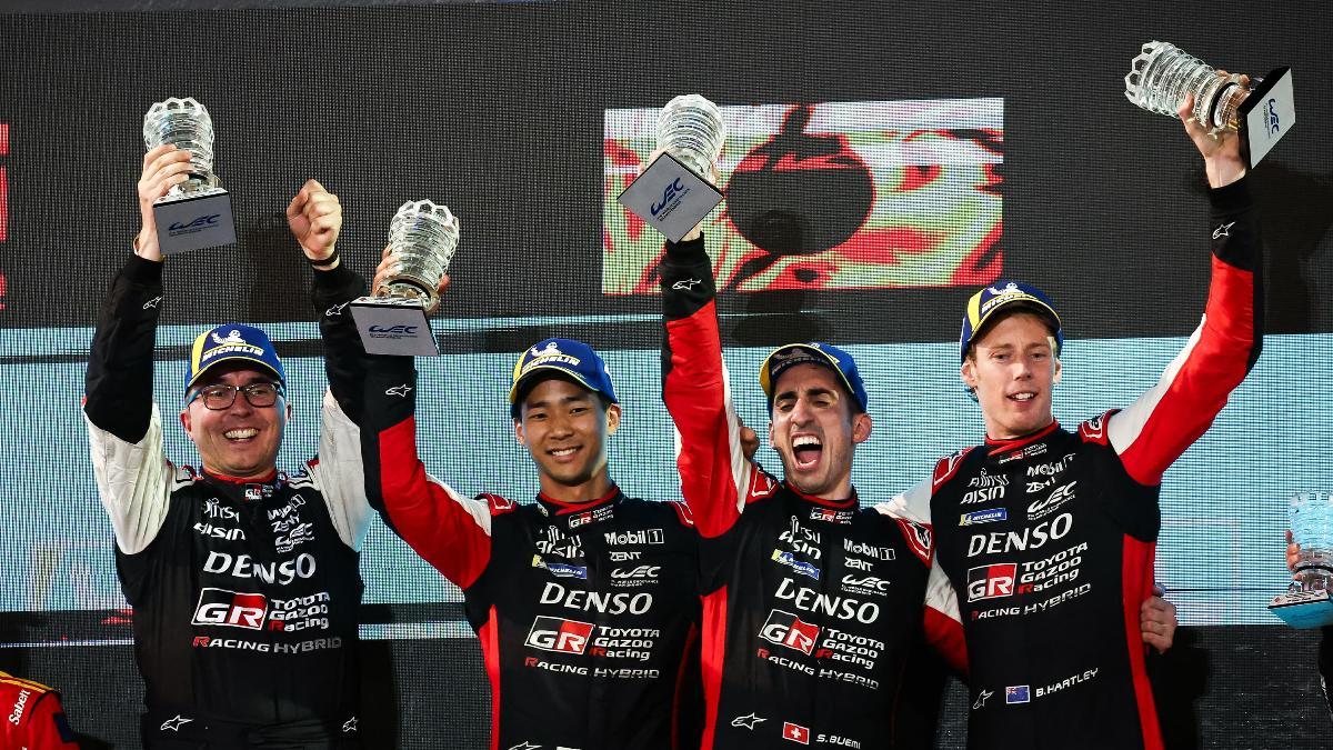 Los campeones del mundo de Toyota