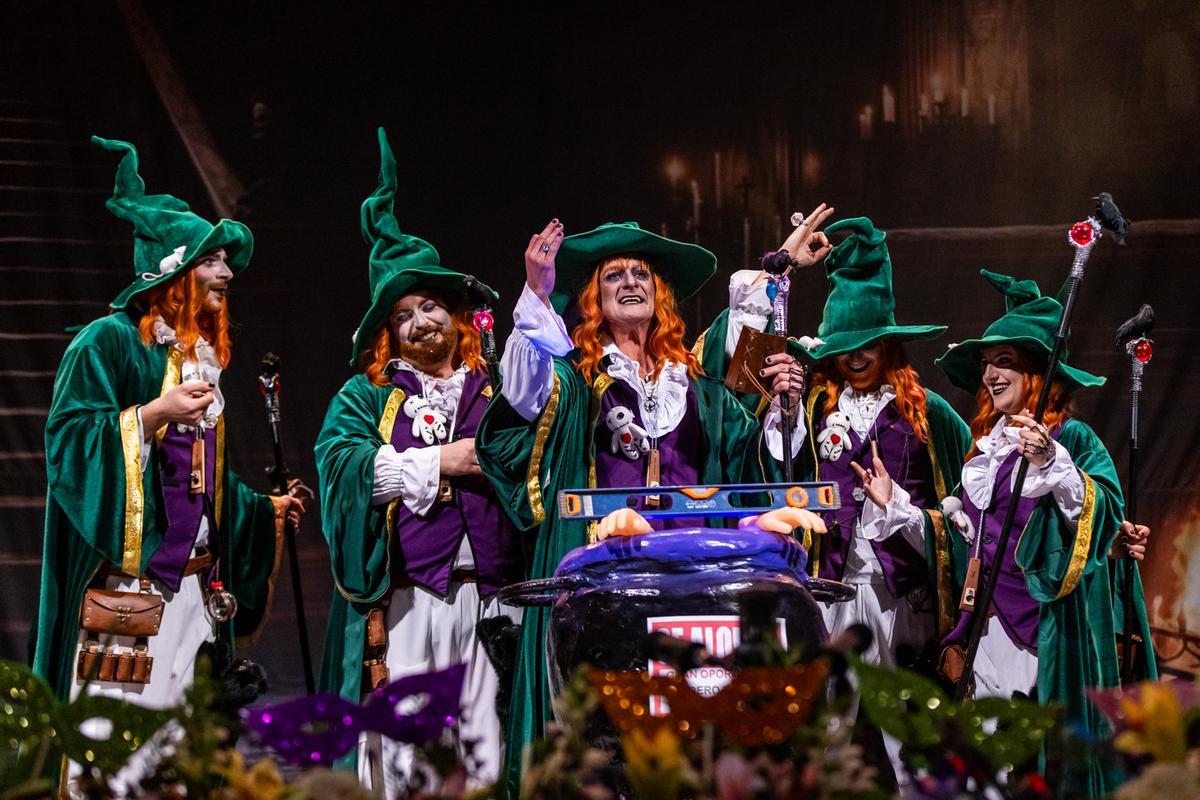 Murga Los Arbadacarba. Primera semifinal del COAC Málaga 2026