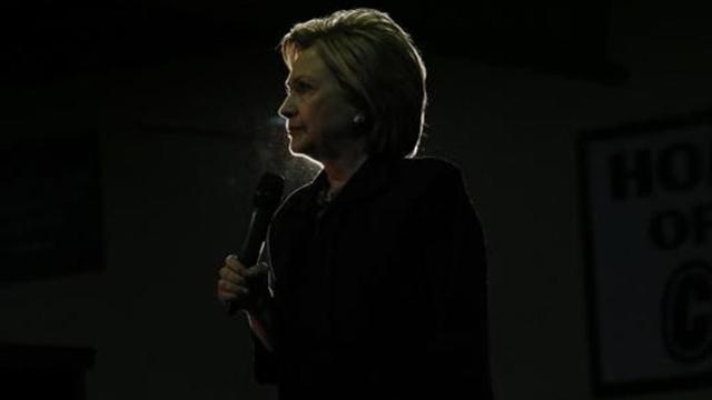 CANDIDATA Hillary Clinton, en Blackwood (Nueva Jersey), el miércoles.