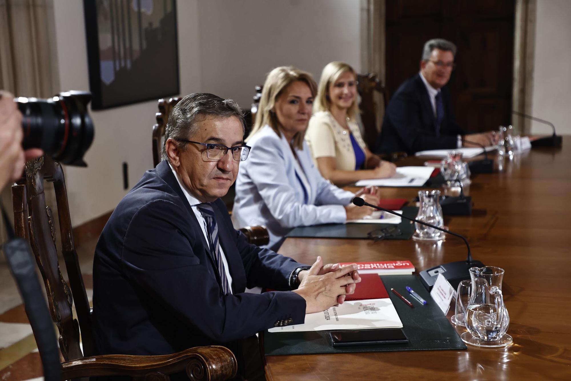 Comparecencia de Carlos Mazón desde el Palau de la Generalitat