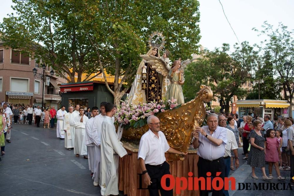 Procesión Virgen del Carmen en Caravaca