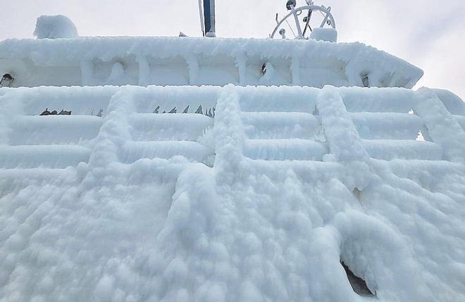 Veintiuno en la escarcha: así se pesca en Terranova
