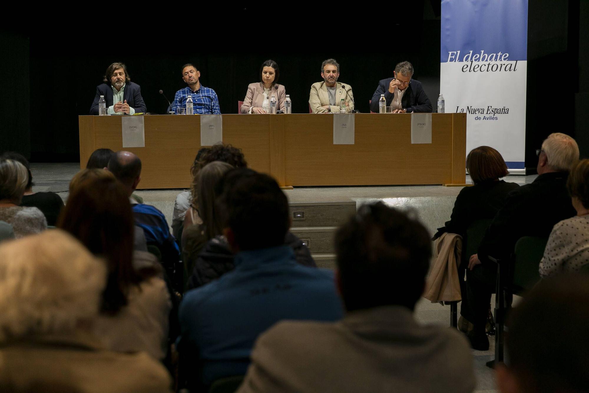 EN IMÁGENES: así fue el debate electoral organizado por LA NUEVA ESPAÑA en Gozón