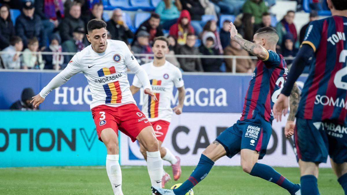 Andorra y Huesca empataron a dos goles en la pasada jornada de LaLiga HyperMotion