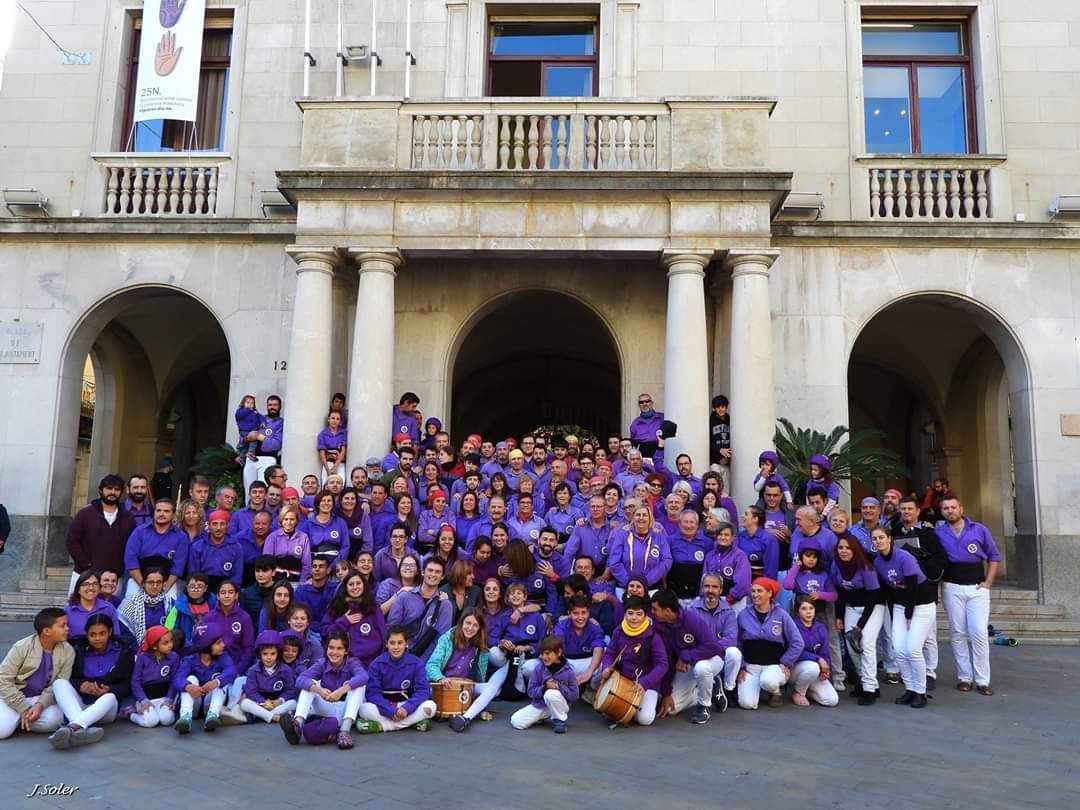 La Colla Castellera de Figueres, el novembre de 2019