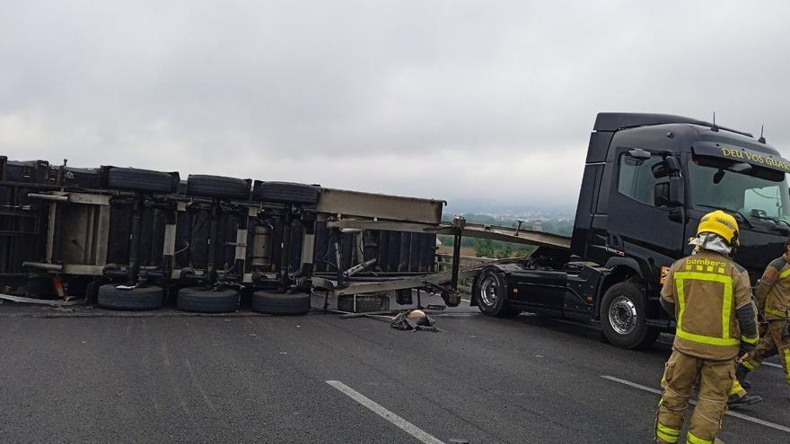 Girona, la regió on els Bombers han fet més actuacions per accidents de trànsit