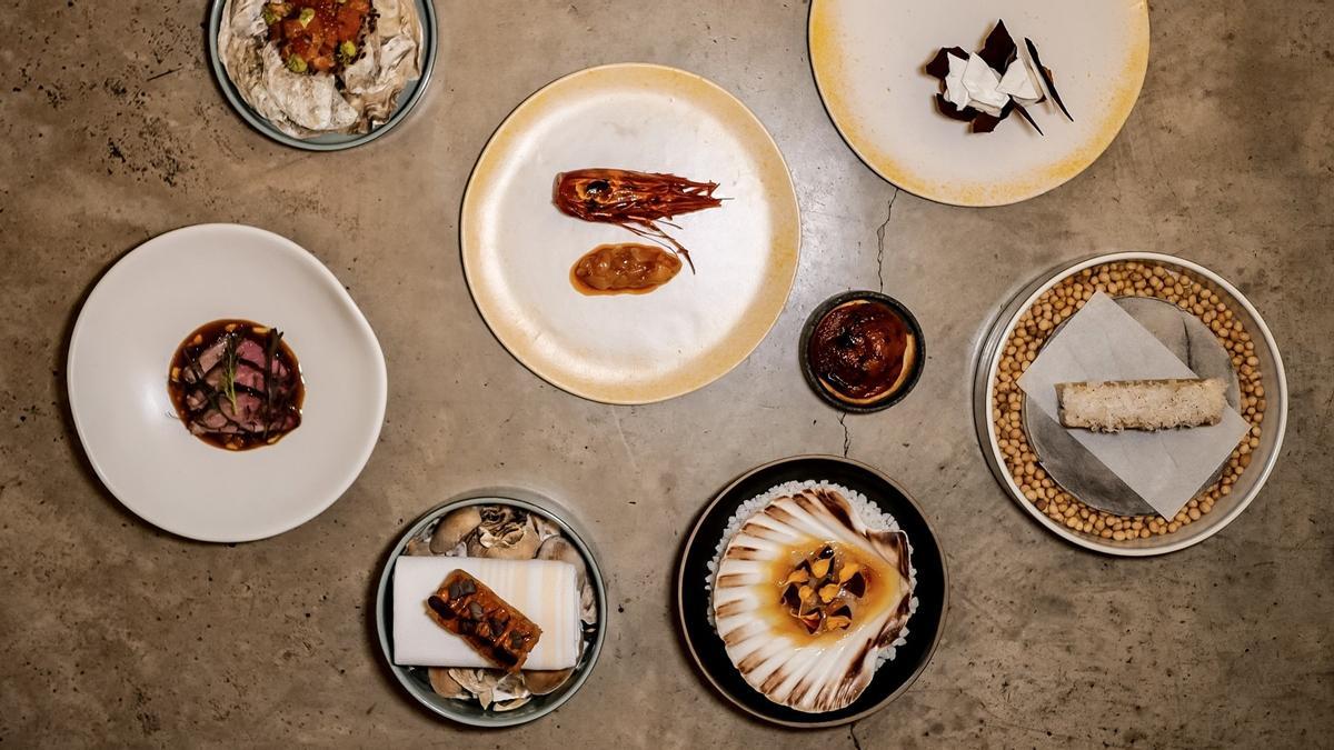 Platos para degustar en La Tartarería.