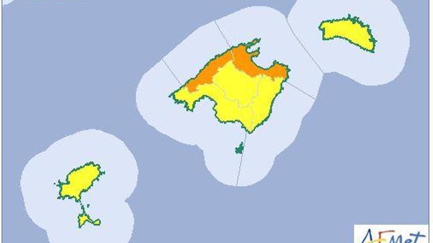 Warnstufe Gelb und Orange: Gewitter auf Mallorca am Freitag