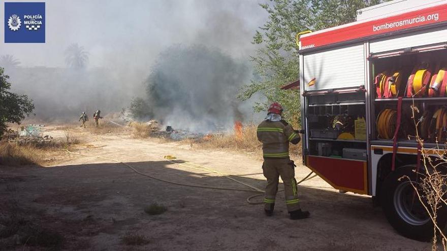 Policía Local alerta de un incendio en Guadalupe