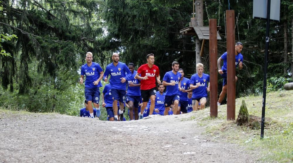 Entrenamiento del Valencia CF