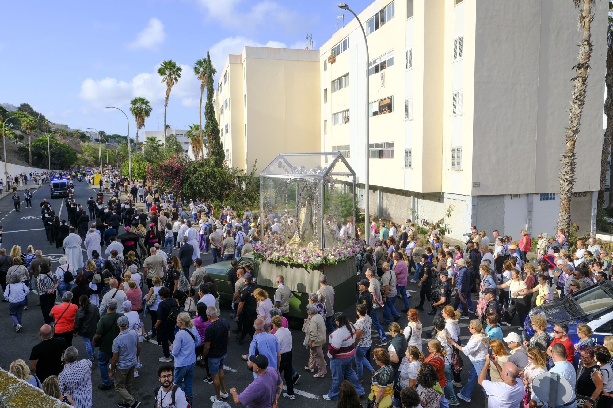 La Virgen del Pino del Materno a la Catedral