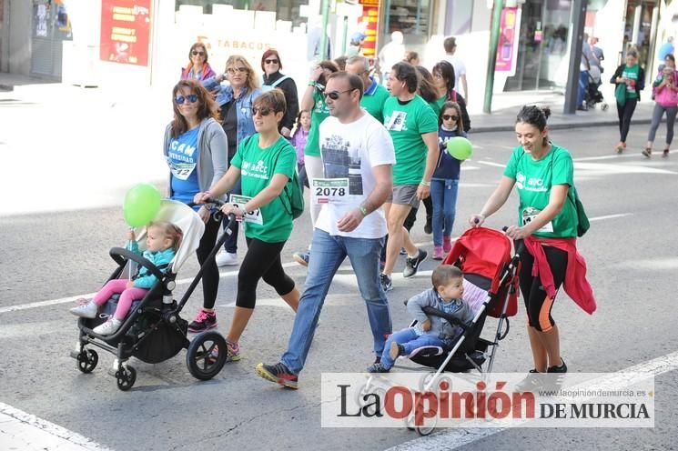 2.000 personas marchan contra el cáncer en Murcia