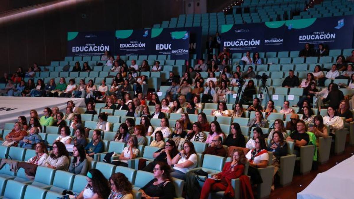 Público asistente a la anterior edición del Foro de Educación.