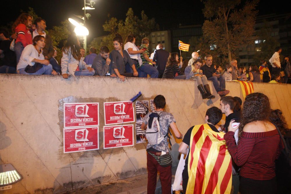 Concentració a Girona