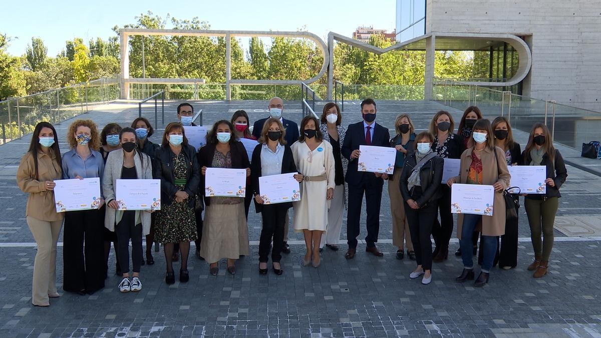 Entrega de los reconocimientos a las ciudades Amigas de la Infancia, entre ellas Zamora