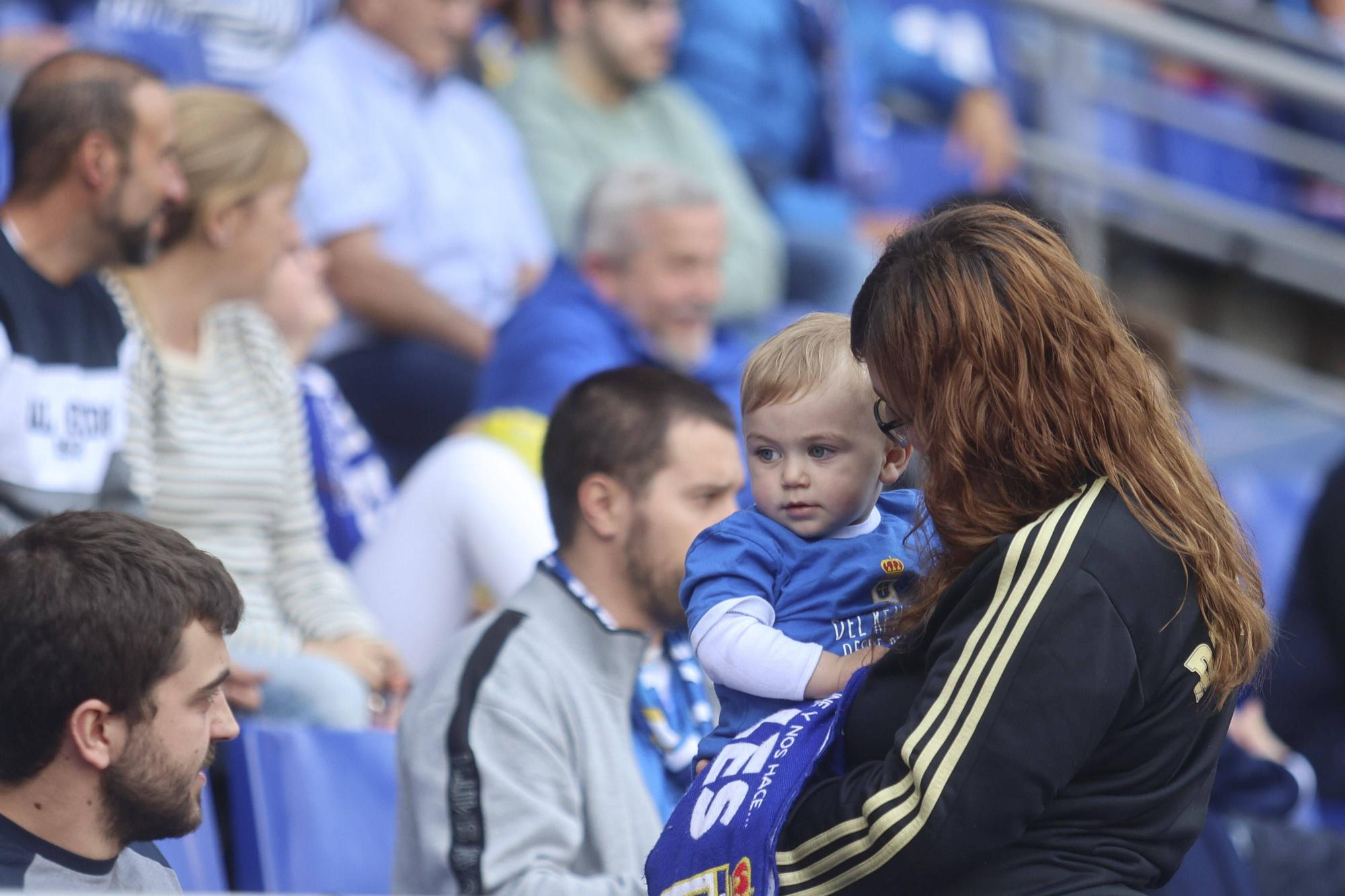 En imágenes: Así fue el partido entre el Real Oviedo y el Zaragoza en el Tartiere