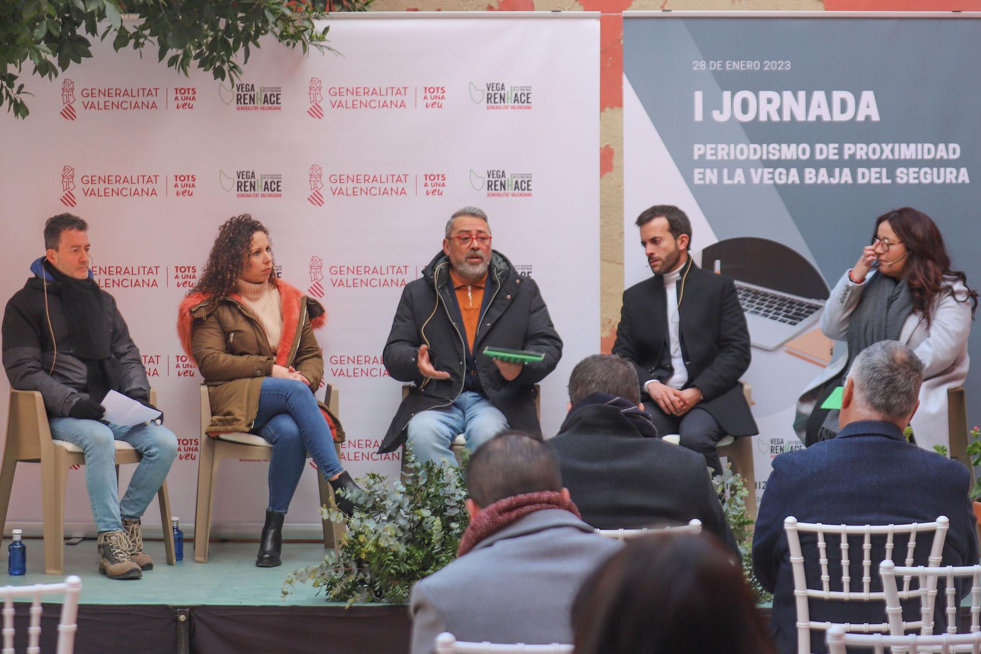 I jornada de periodismo de proximidad en la Vega Baja del Segura