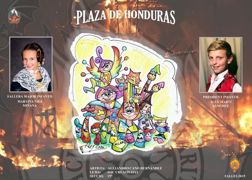 Conoce todos los proyectos de Fallas 2019 en el Marítimo