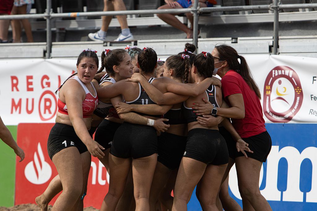 Campeonato de balonmano playa en La Manga