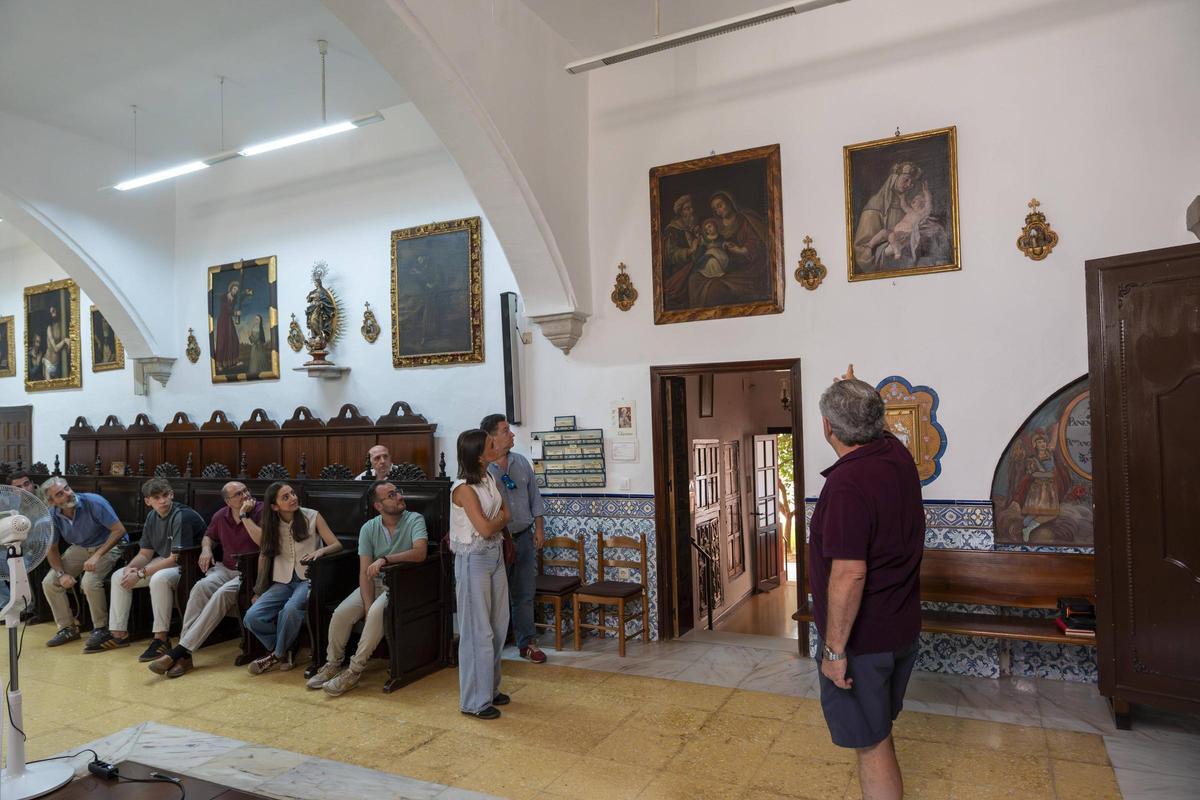 Fotogalería | Visita al convento de Santa Ana
