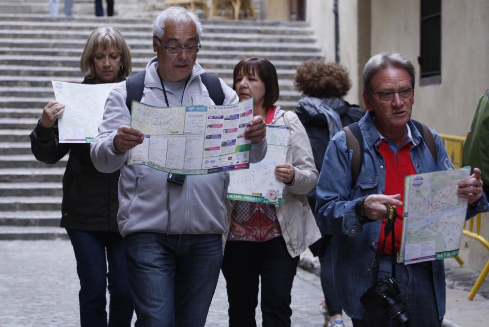 Girona floreix amb «Temps de Flors»