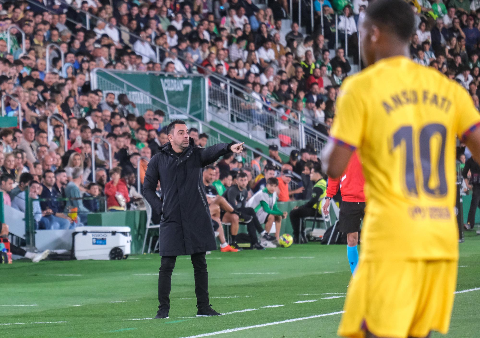 Así se ha vivido el Elche - Barça en el Martínez Valero