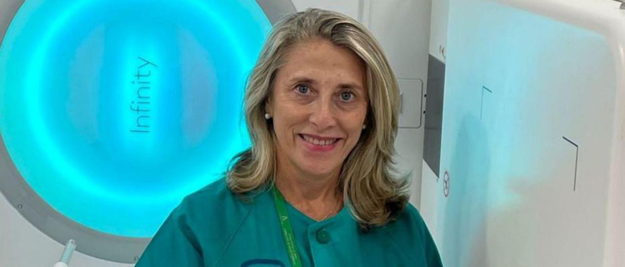 Isabel García Ríos, en el Hospital Clínico. | LA OPINIÓN