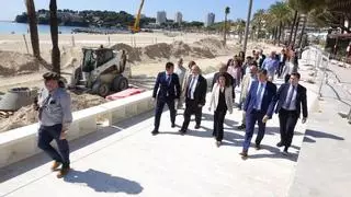 Magaluf celebrará el 22 de junio una jornada festiva para inaugurar su remodelado paseo marítimo