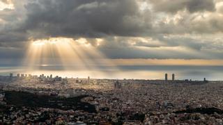 El cielo de Barcelona en 2021
