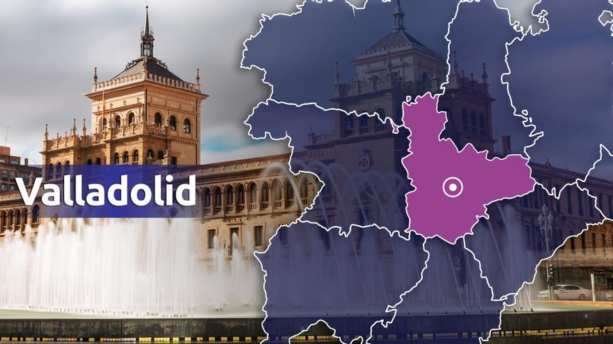 mapa Valladolid