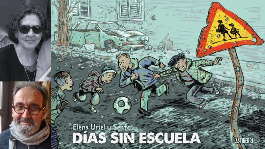 La coruñesa Elena Uriel publica &#039;Días sin escuela&#039;, junto al valenciano Sento
