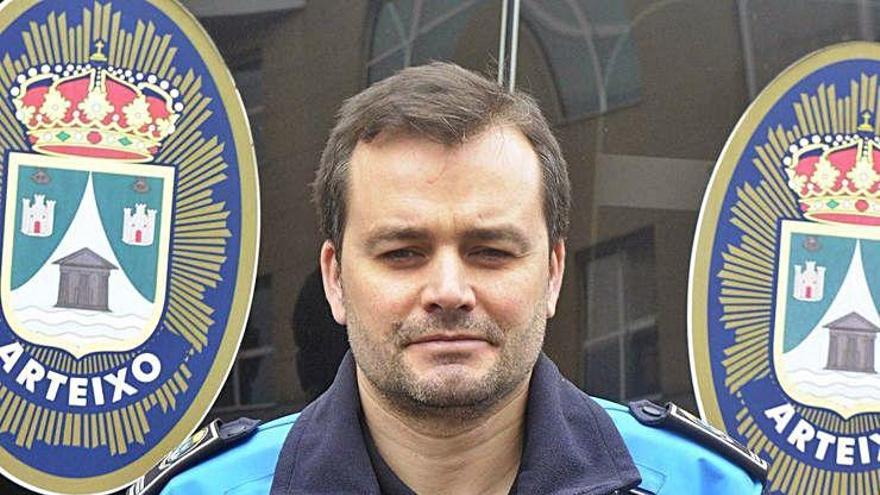 El coordinador de Seguridad del Concello de Arteixo, Daniel Sánchez.