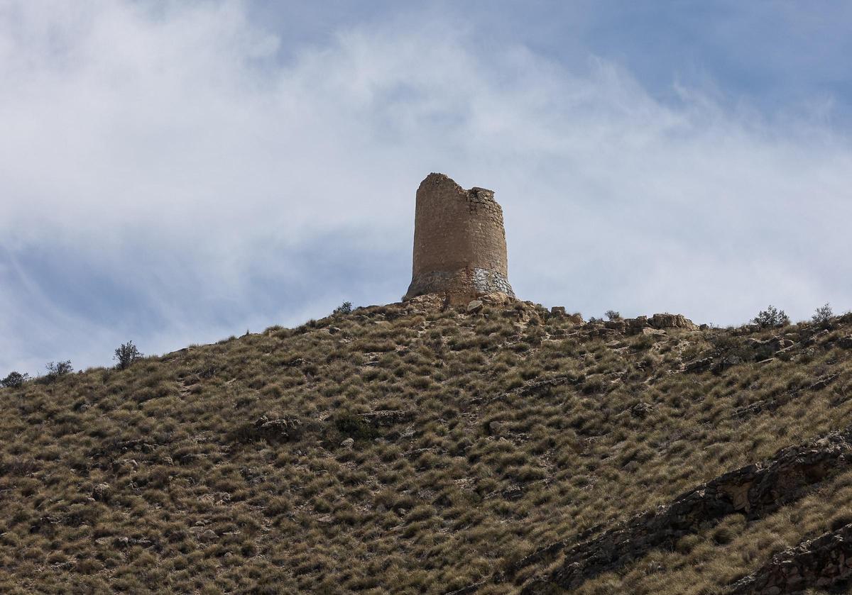 Imagen reciente de la Torre de Reixes, que presenta un estado de deterioro.