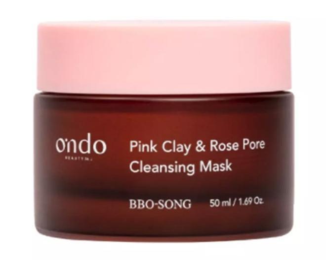 Pink Clay &amp; Rose Pore Cleansing Mask de Ondo Beauty