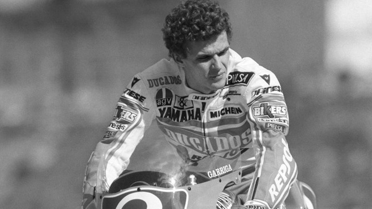 Fotografía tomada en 1989 de Joan Garriga quien falleció este jueves tras un acciden en moto