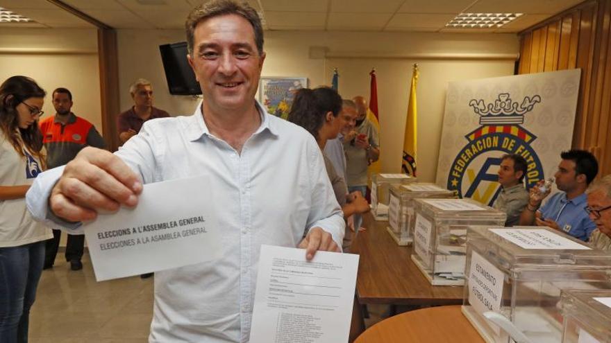 El nuevo presidente &quot;in pectore&quot; de la Federación Valenciana, Salvador Gomar