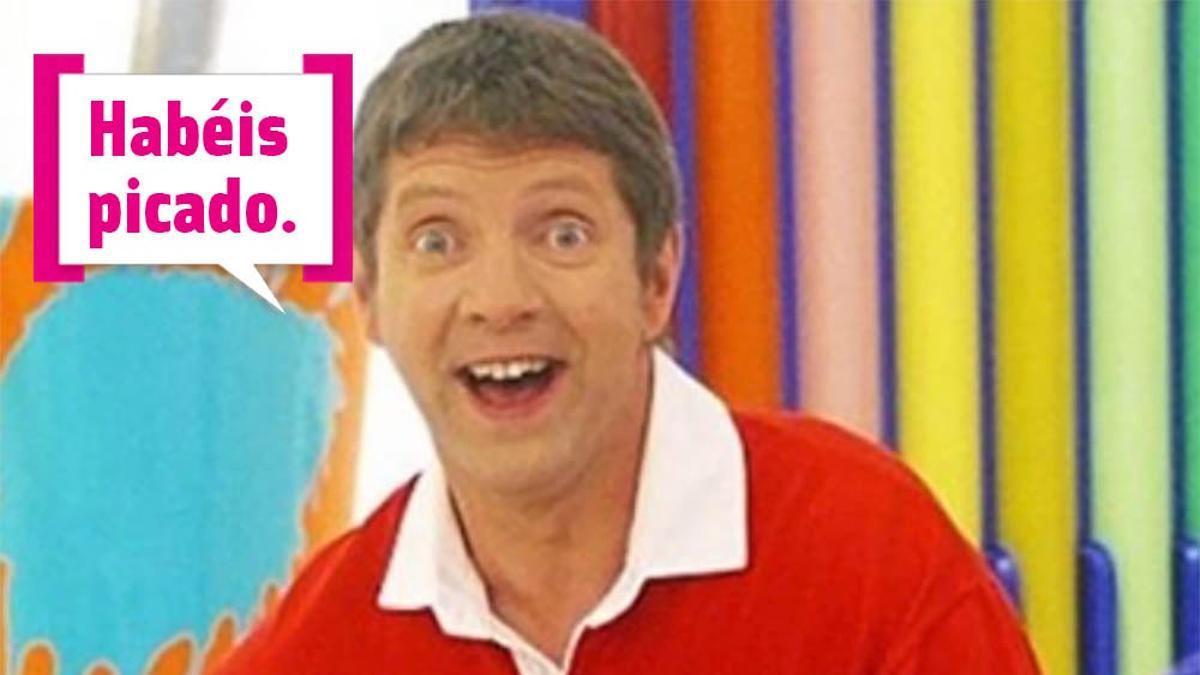 Neil Buchanan el manitas de Art Attack con bocadillo: &quot;Habéis picado&quot;