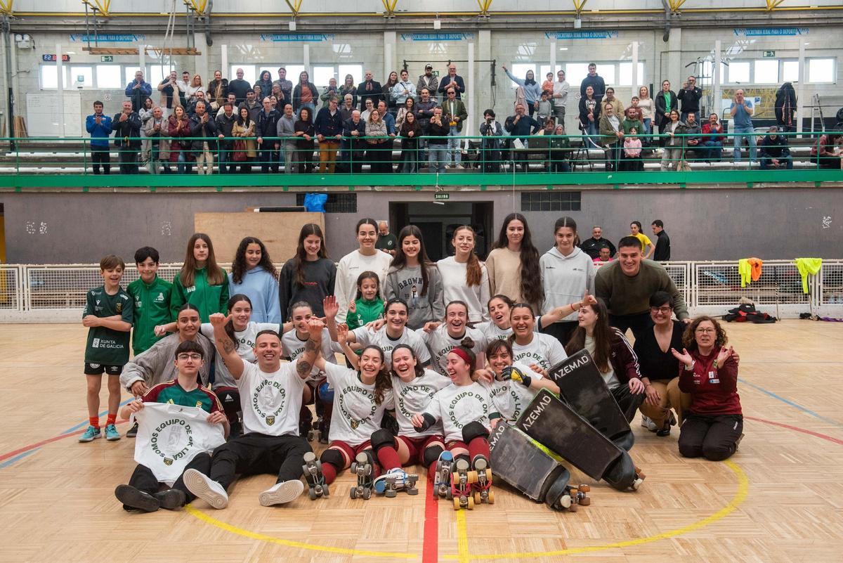 El Marineda Hockey asciende a la OK Liga con honores