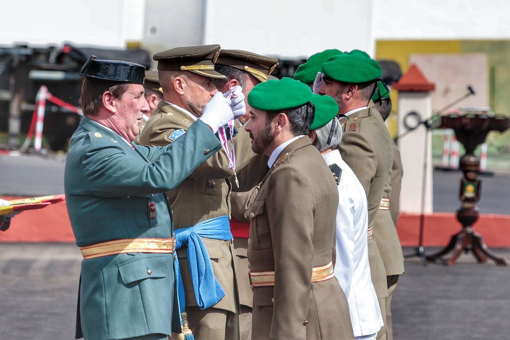 Acto militar por San Juan Bosco, patrón de los especialistas del Ejército