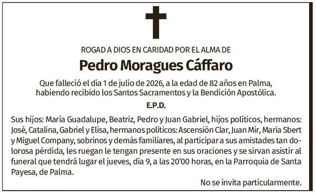 Pedro Moragues Cáffaro