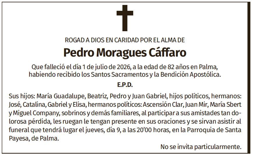 Pedro Moragues Cáffaro
