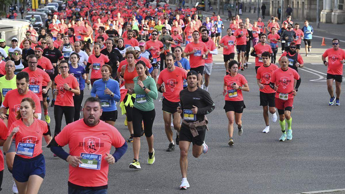 99 edición de la carrera Jean Bouin. Búscate en las fotos.