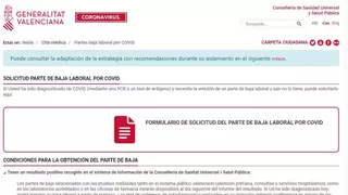 VÍDEO | Cómo solicitar la baja laboral si das positivo en un test covid