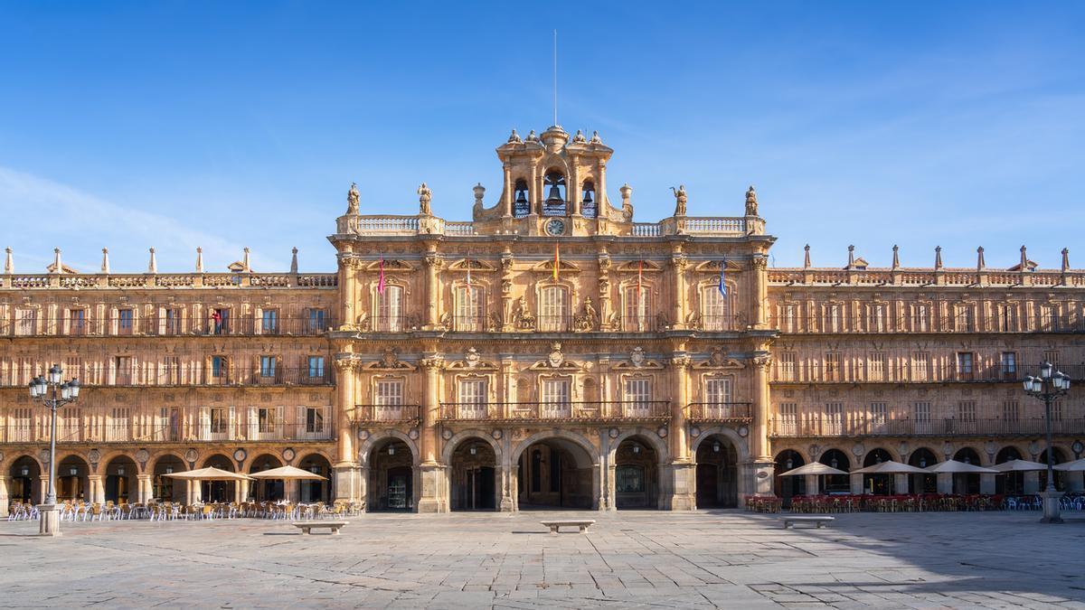 Plaza Mayor de Salamanca.