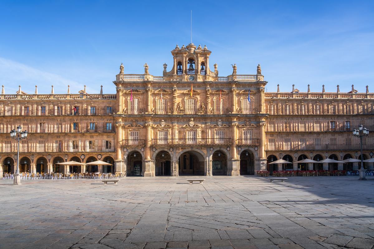 Plaza Mayor de Salamanca.