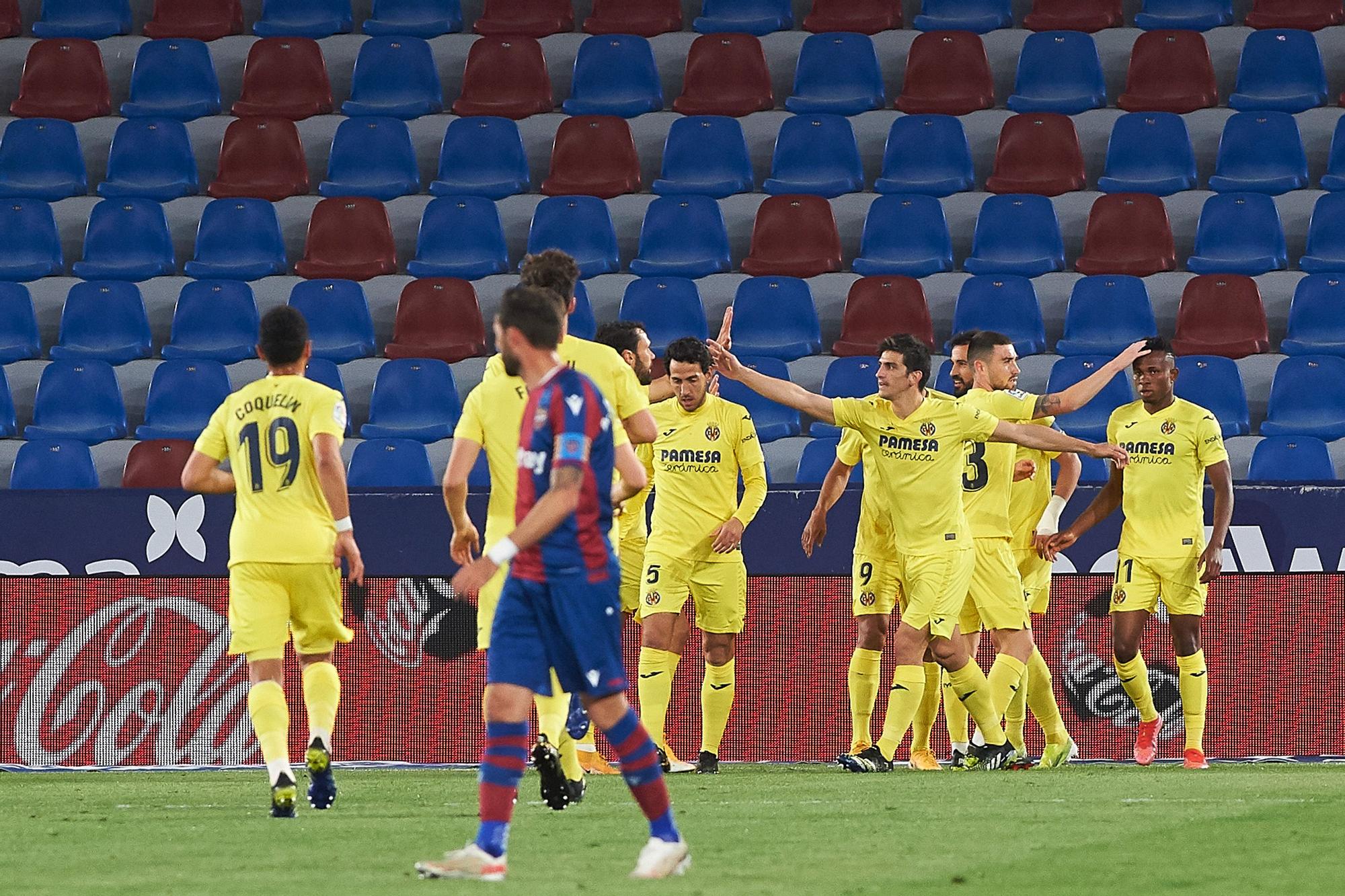 Las mejores imágenes del Levante-Villarreal