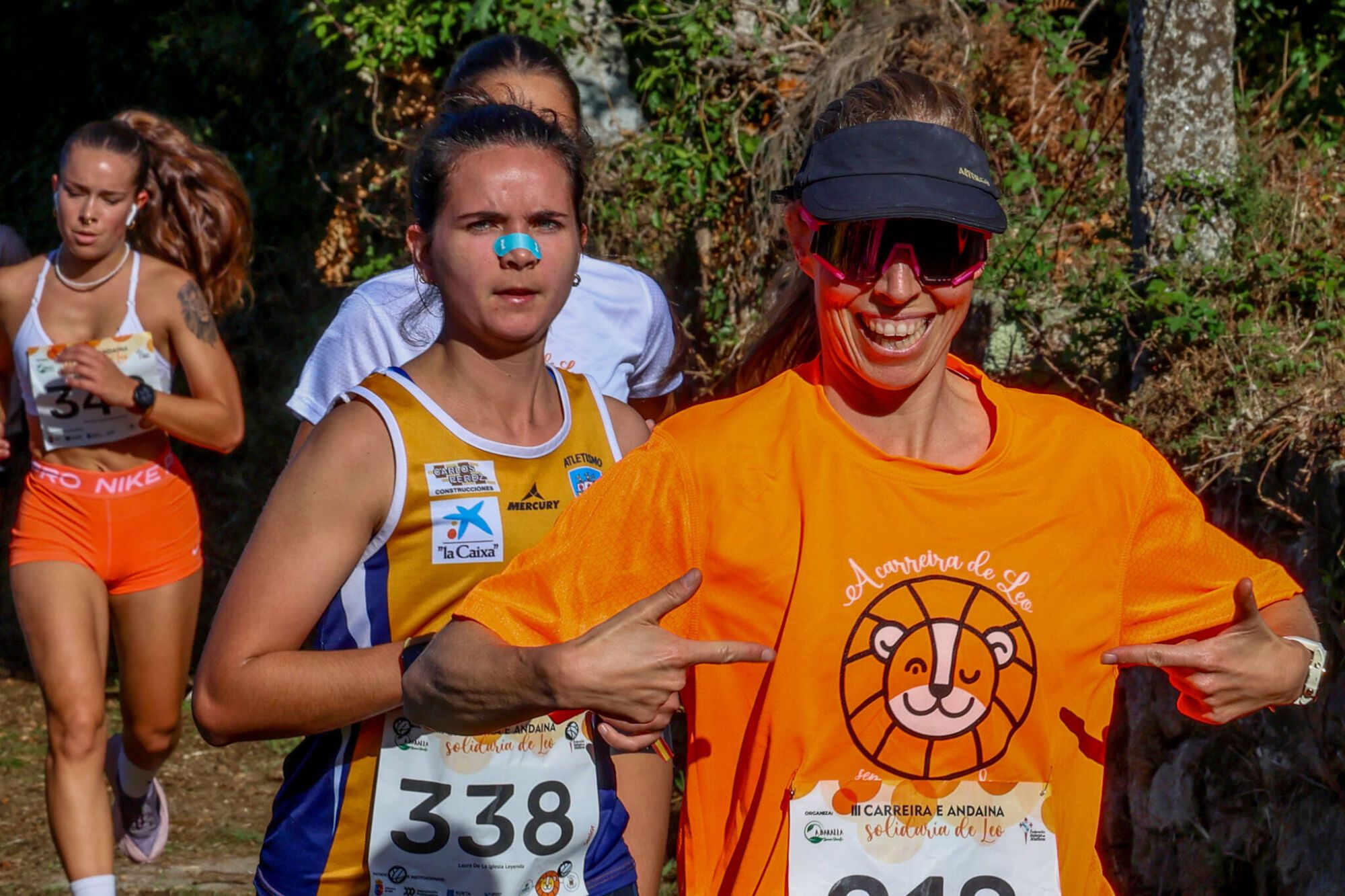 Andaina y carrera solidaria por niños como Leo Diz