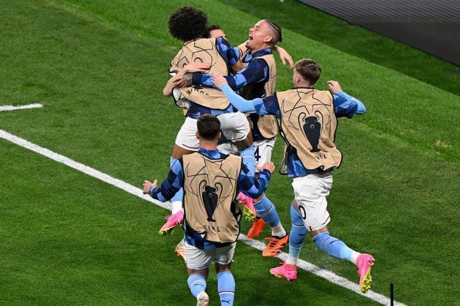 Las mejores imágenes de la final de la Champions entre City e Inter