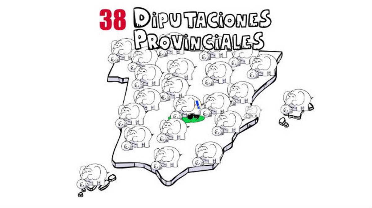 ’El misterio del elefante’ destaca els principals problemes que, agreujats pel PP, pateix tot el país. ’El misterio del elefante’ destaca els principals problemes que, agreujats pel PP, pateix tot el país.