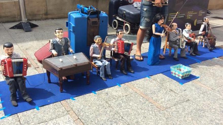 Una orquesta de marionetas, última propuesta en la calle del Príncipe